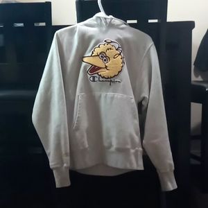 White Champion x Sesame Street pull over